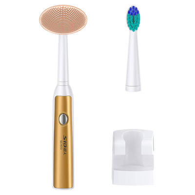 超人SC7613感应式声波两用刷 一机多能，开启智能洁肤新体验